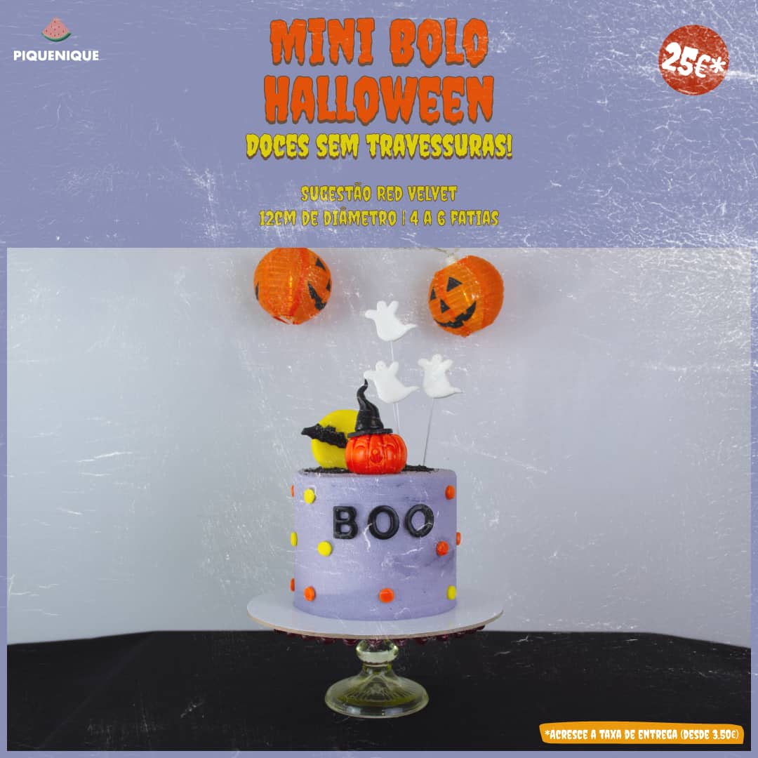 Mini Bolo Halloween | Piquenique 2021